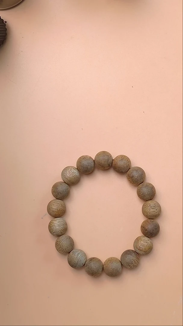 沉香手串柬埔寨菩萨棋单圈12mm  7212