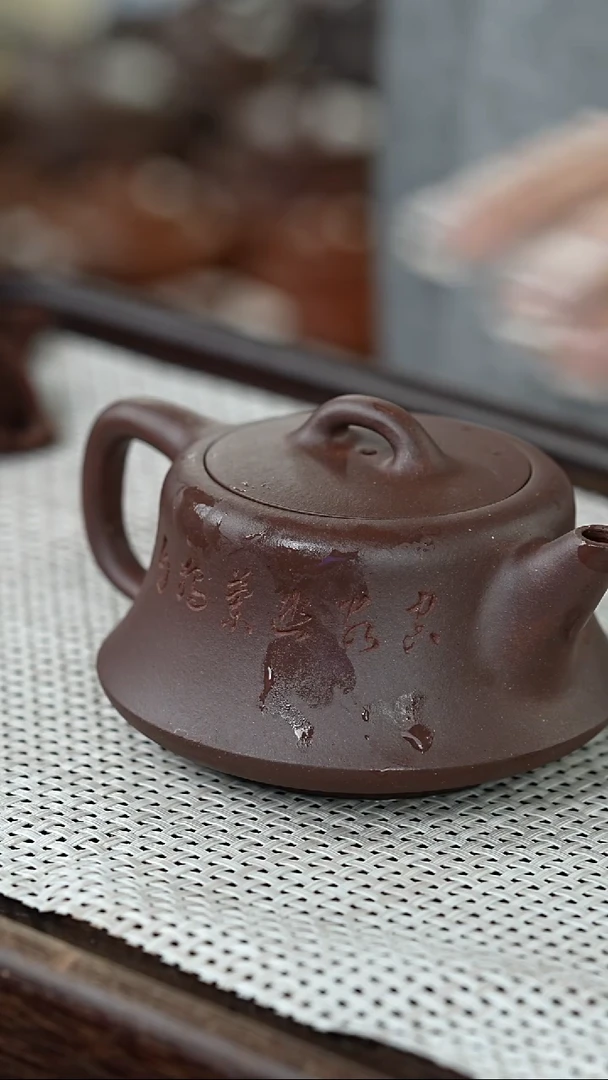 【闪购商品】紫砂茶壶@@HT15867金秀芳柱础（兰）