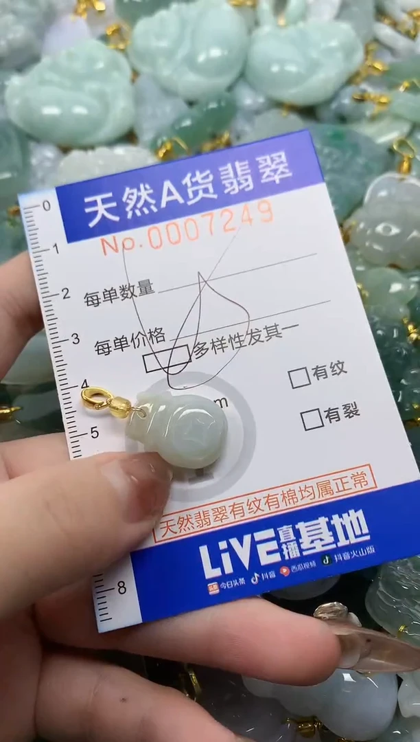 翡翠未镶嵌颈饰天然A货翡翠