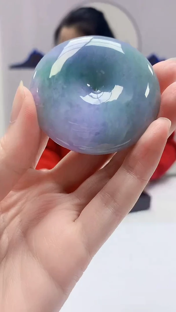 【闪购商品】定制翡翠未镶嵌4902zm-毛货挂件扣子137