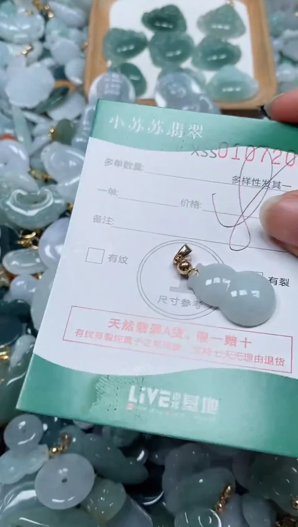 【闪购商品】翡翠颈饰未镶嵌闪购商品0107201