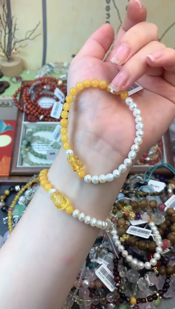 淡水珍珠手链未镶嵌399