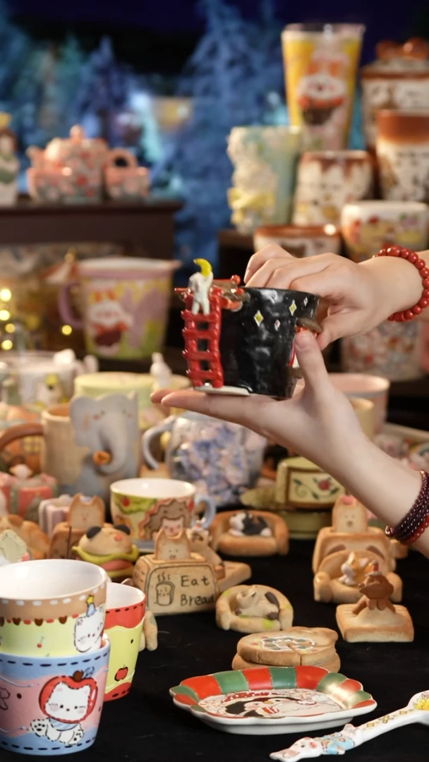 其他陶景德镇釉下彩手绘设计师款陶瓷