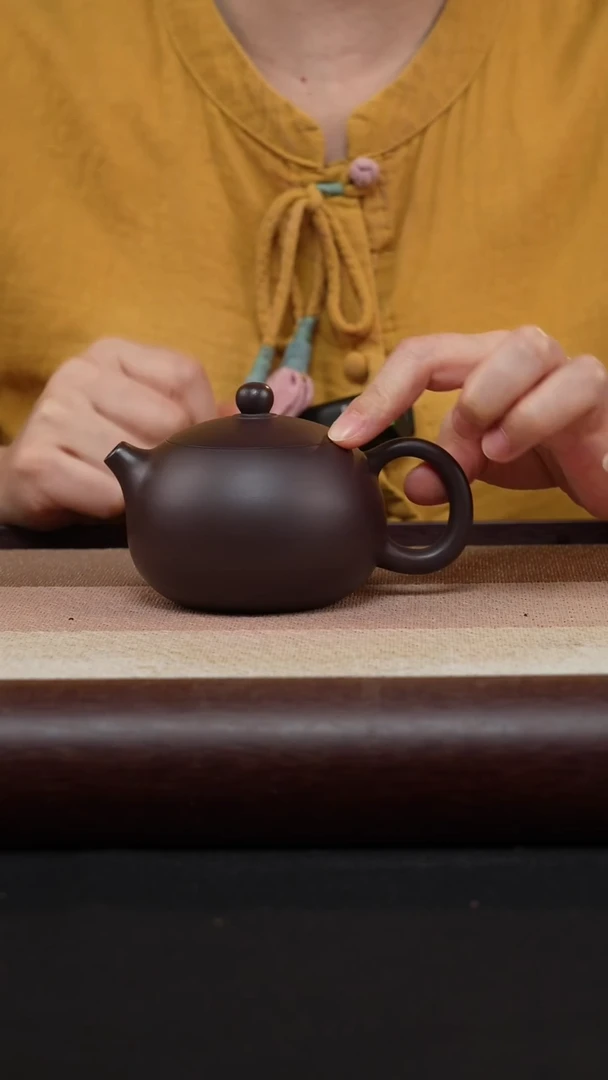 【闪购商品】紫砂茶壶西施-老紫泥-MH-1603