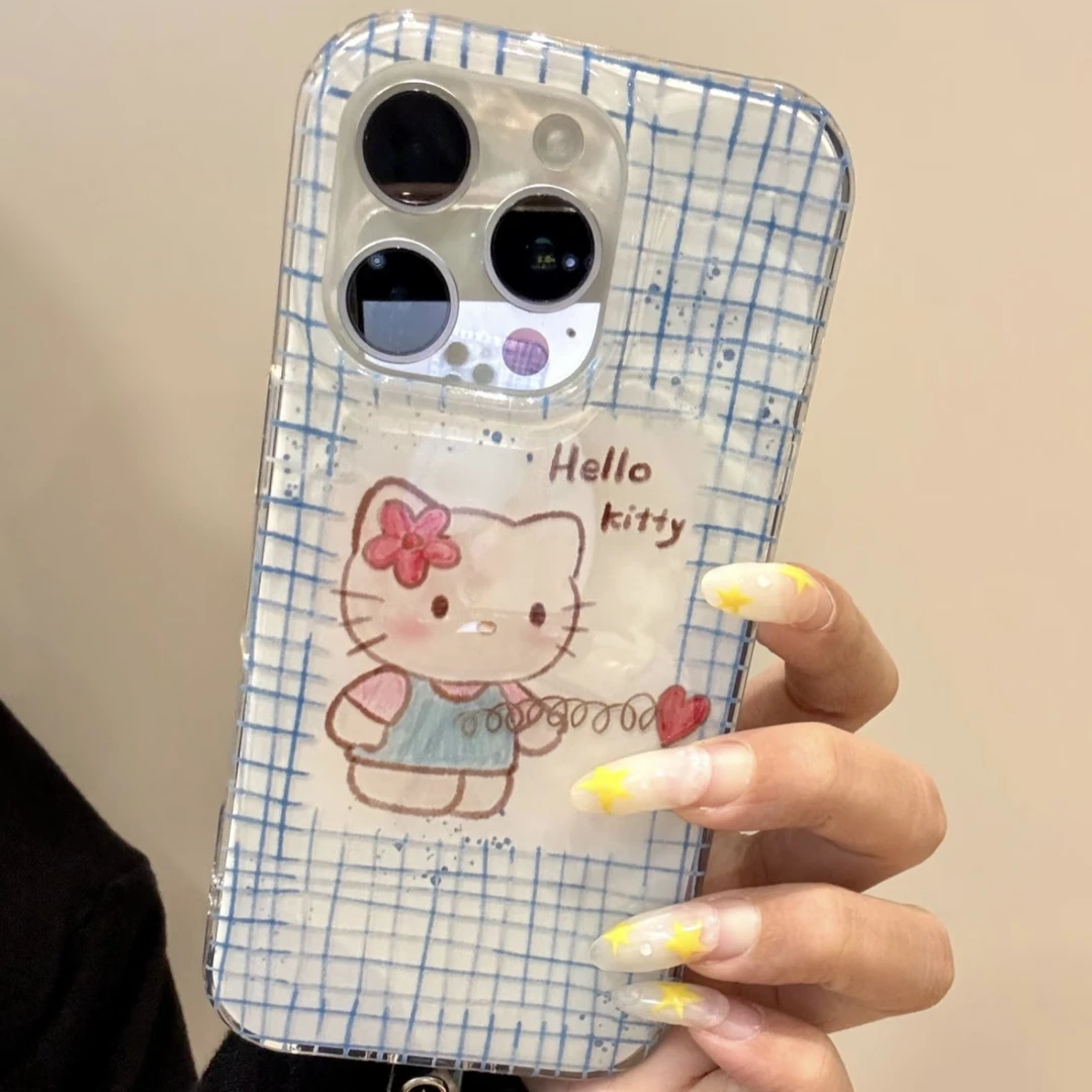 七壳子爱心KT适用苹果华为vivo小米oppo女款iphone15/16/14