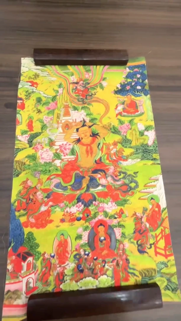 卷轴画唐卡16032