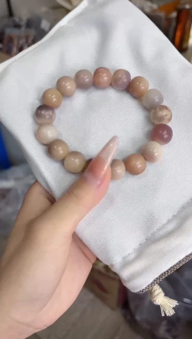 菩提根/象牙果手串e52紫美人干磨苹果12*13手串