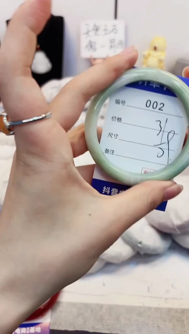 【闪购商品】石英质玉手镯未镶嵌2-贵州翠59圈口