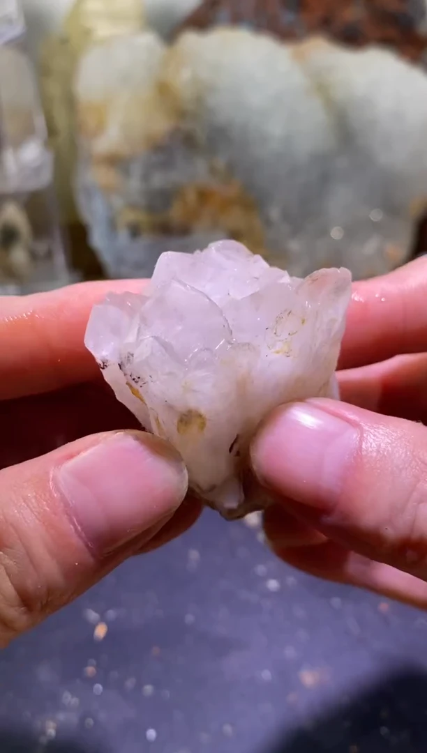 未镶嵌珠宝半成品水晶58号四川美姑超七花园水晶