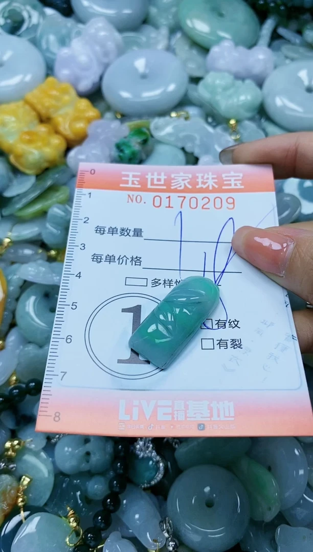 【闪购商品】翡翠颈饰未镶嵌闪购0170209