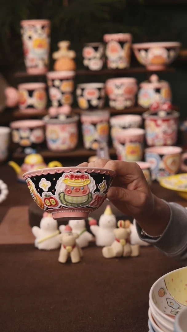 杯子景德镇原创手作陶瓷
