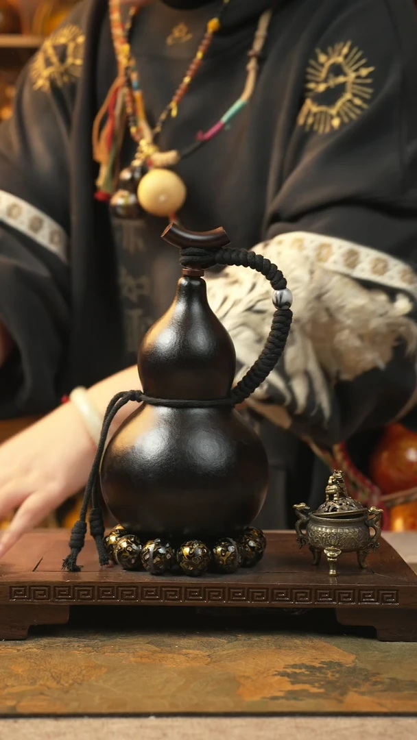 121大漆一物一拍记葫堂出品【不带手串】