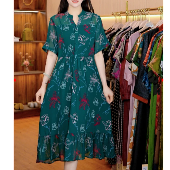 5-808-26新款时尚休闲连衣裙