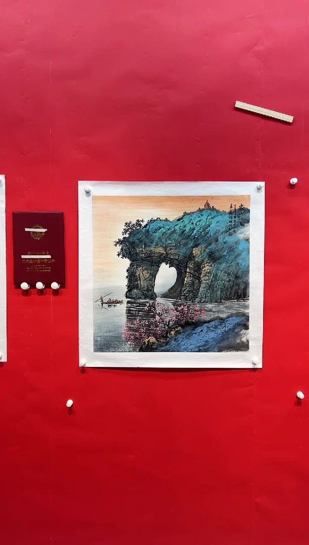 国画画家陆远华纯手绘原作