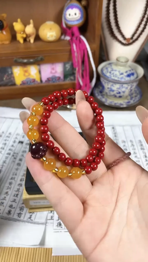 非洲檀香手串/手链菩提木质玉石手串/多发性其一/不带盒子