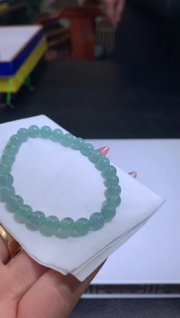 未镶嵌手链翡翠用***子翡翠