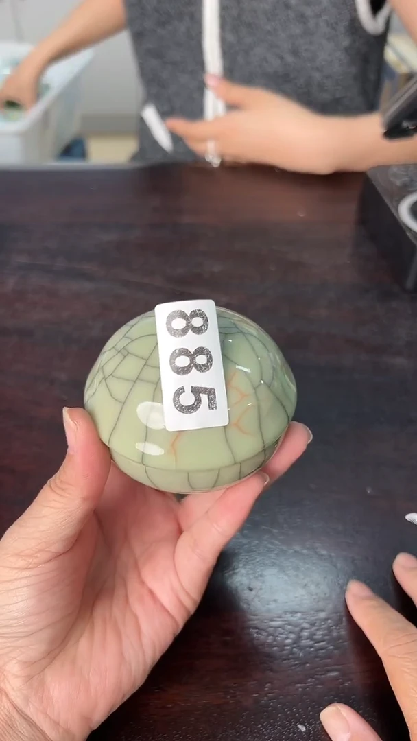 龙泉云间青瓷小米茶器