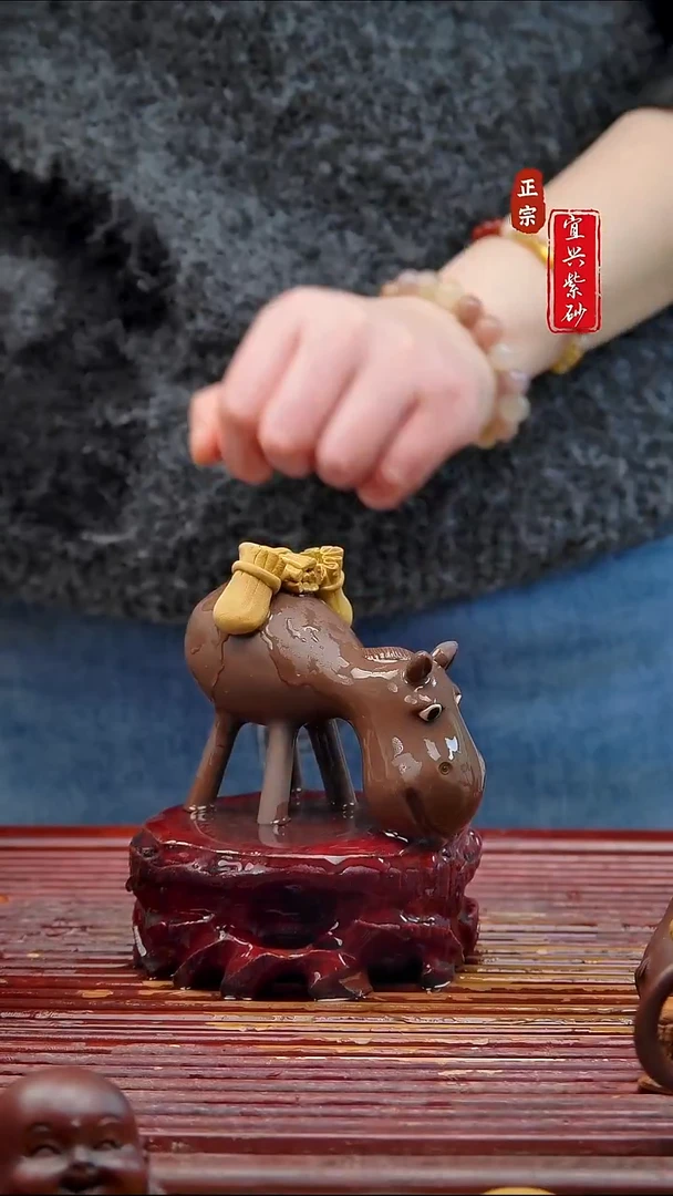 紫砂茶宠宜兴紫砂茶宠摆件