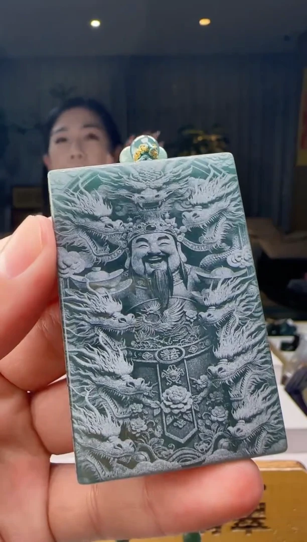 吊坠(赠链)未镶嵌翡翠多样性发其一HH@@60B7J17527J