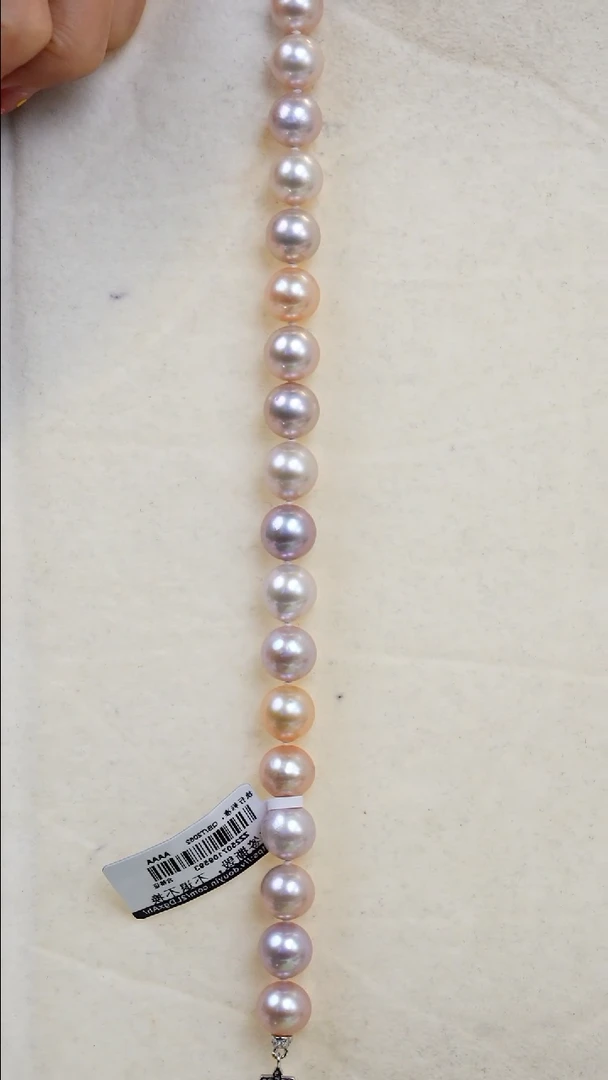 淡水珍珠手链银S925镶嵌珍珠手链