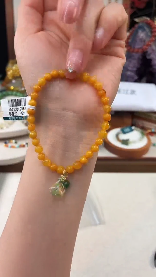 未镶嵌琥珀手饰@@I021J019563