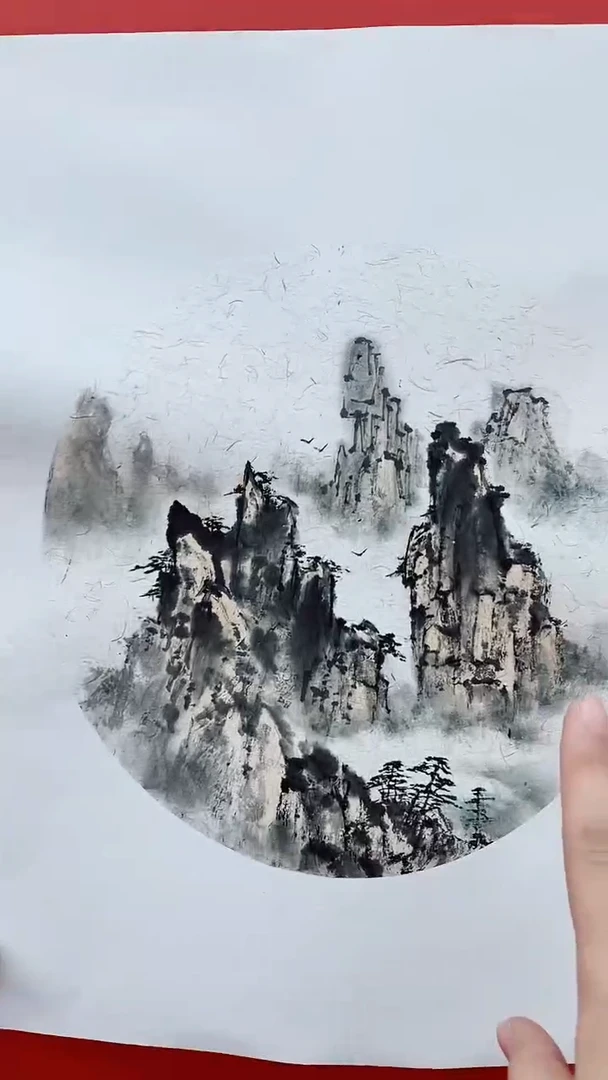 国画Y-李主任宠粉王翰尊精品山水1平尺