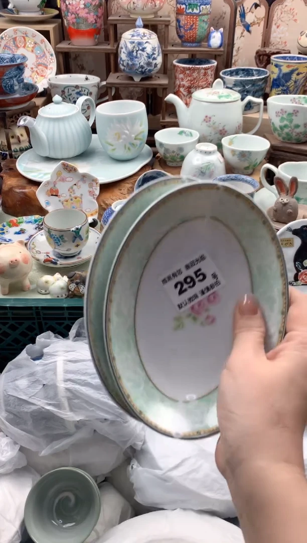 瓷片潦****_295号九姑娘工艺品瓷器