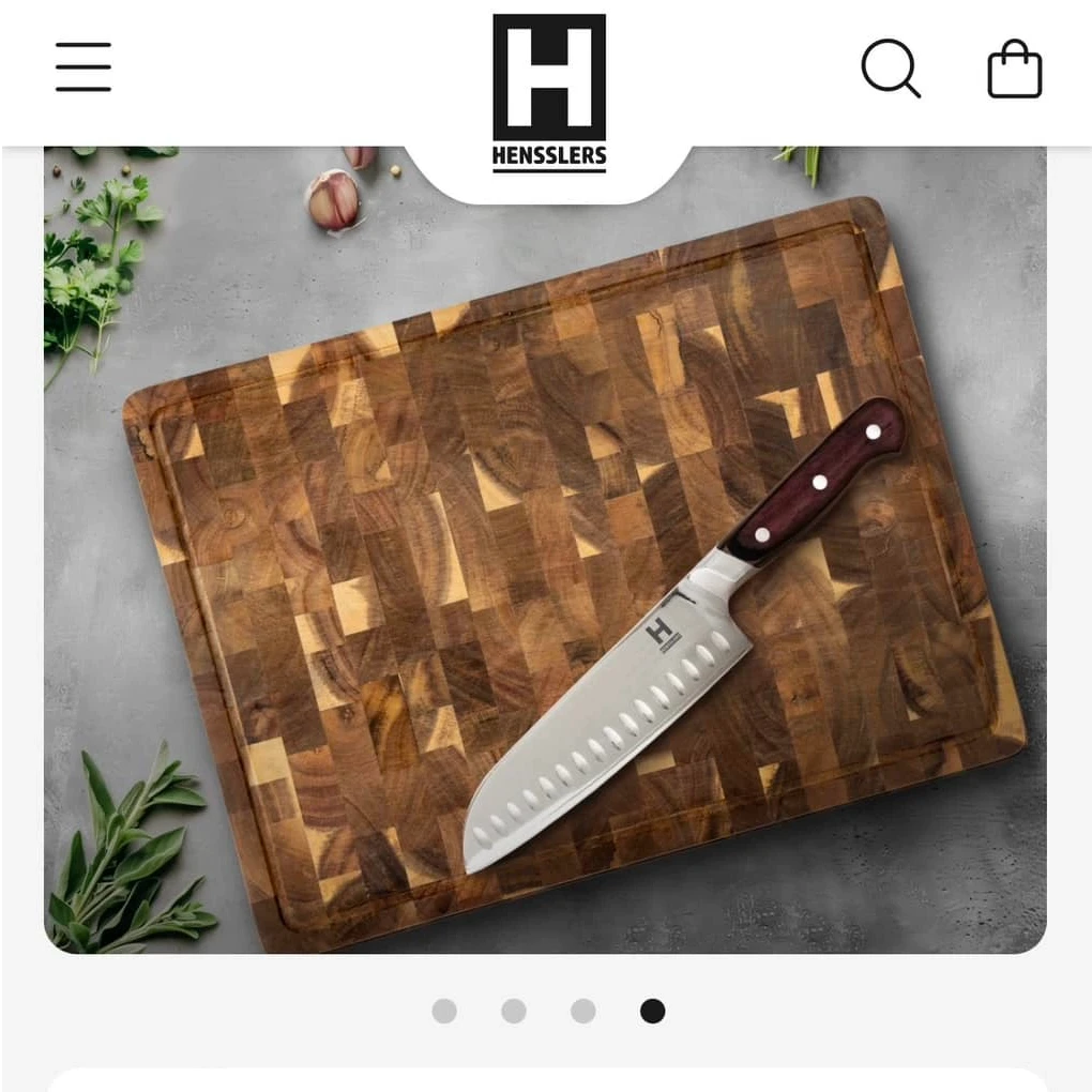 3.5公斤~卧槽85欧！超级加厚「厨房软装级颜值」 相思木菜板