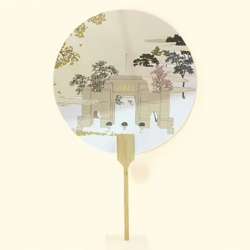 古风国风纸扇子团扇
