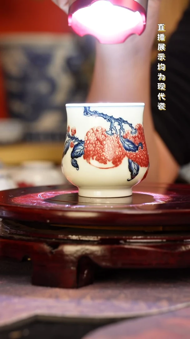 景德镇手工手绘陶瓷杯