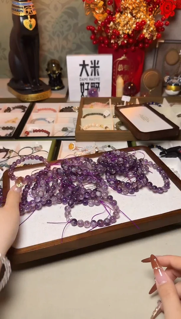 【闪购商品】水晶手链未镶嵌C10水晶手链多样性发一