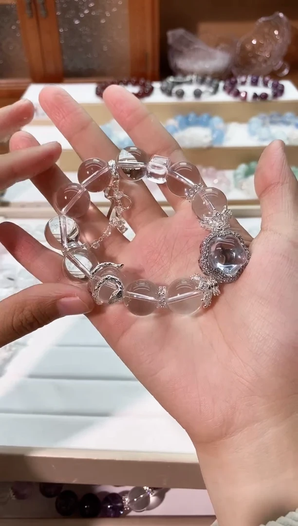 【闪购商品】水晶手串未镶嵌白水晶手串