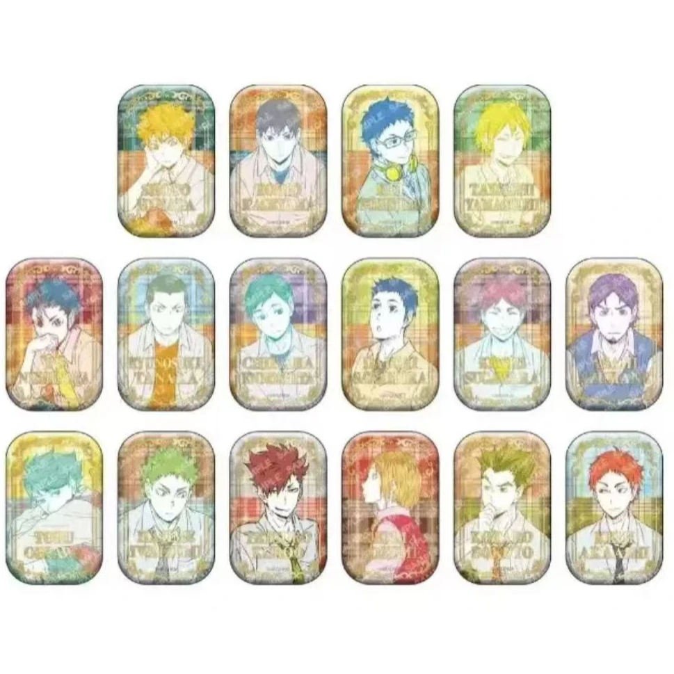 排球少年 烫金方一弹 盲盒 转盘 代拆 一弹平拆