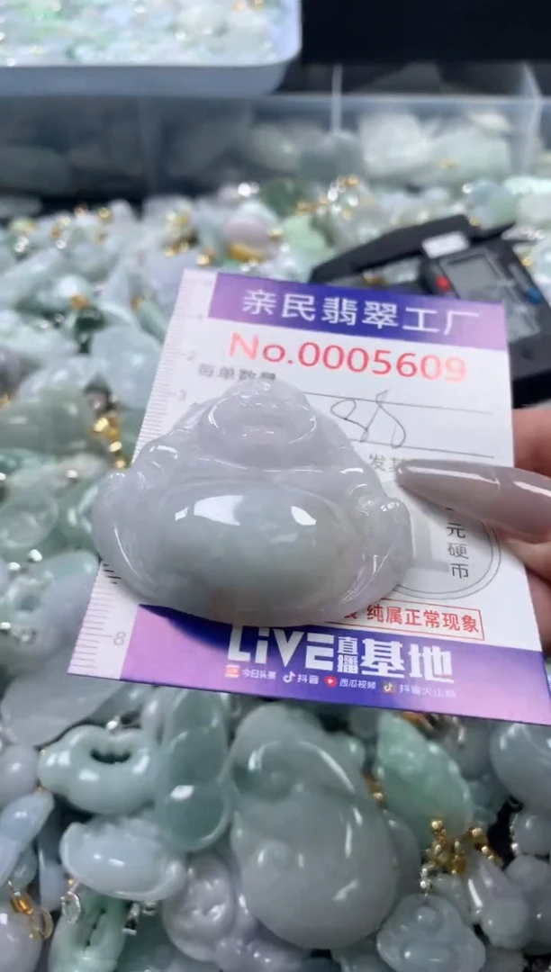 吊坠(不含链)未镶嵌翡翠5609