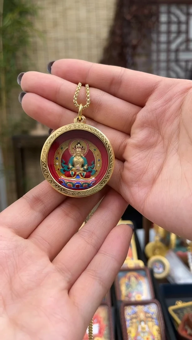 【闪购商品】吊坠云乐大日如来耀相