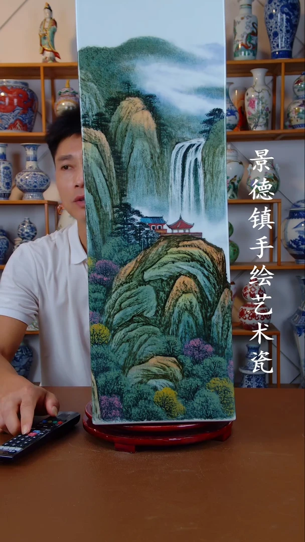 现代景德镇手工手绘陶瓷摆件62