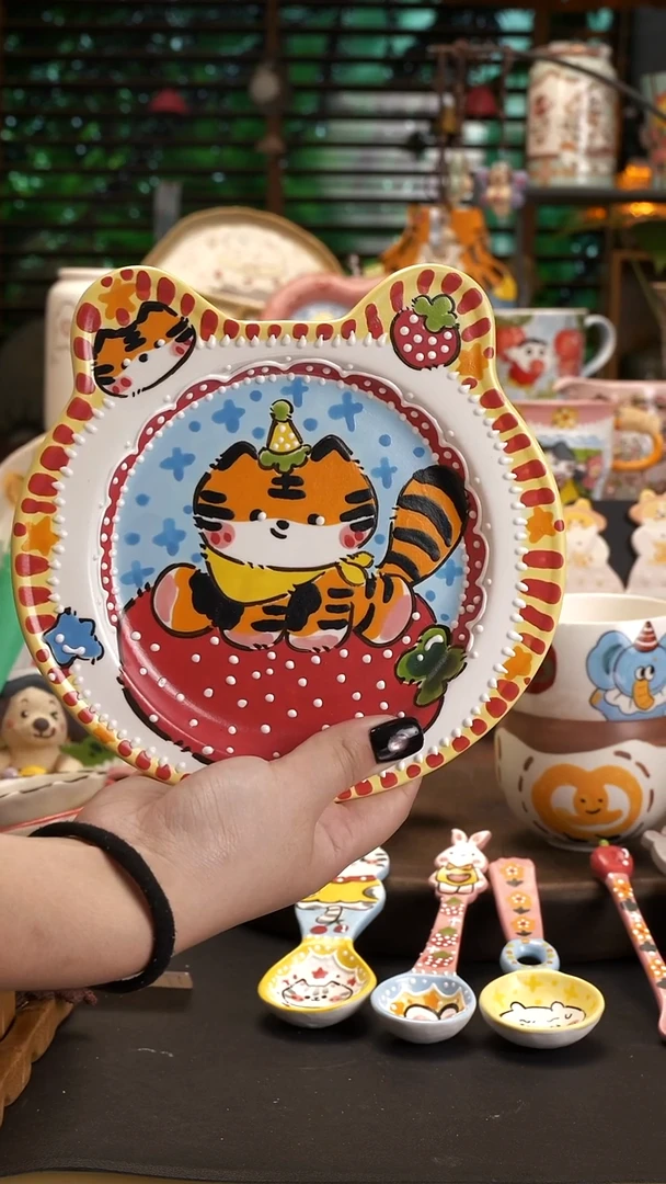 不**见【原创设计】景德镇手绘陶瓷