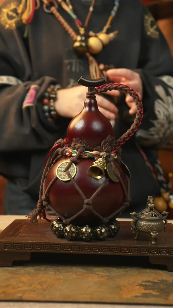 128大漆一物一拍记葫堂出品【不带手串】