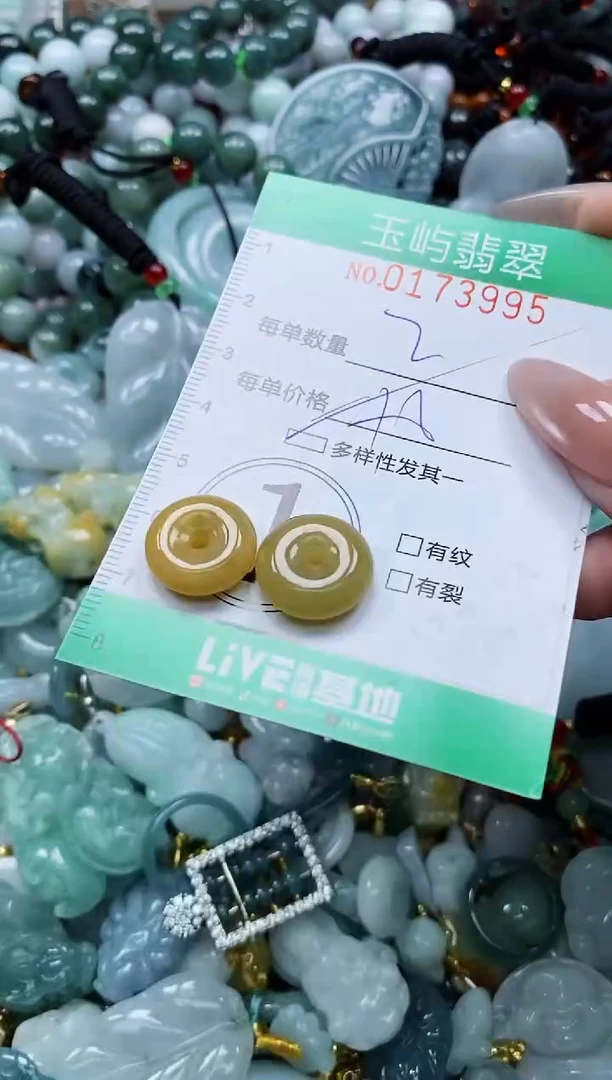 翡翠未镶嵌颈饰闪购0173995多样性发其一