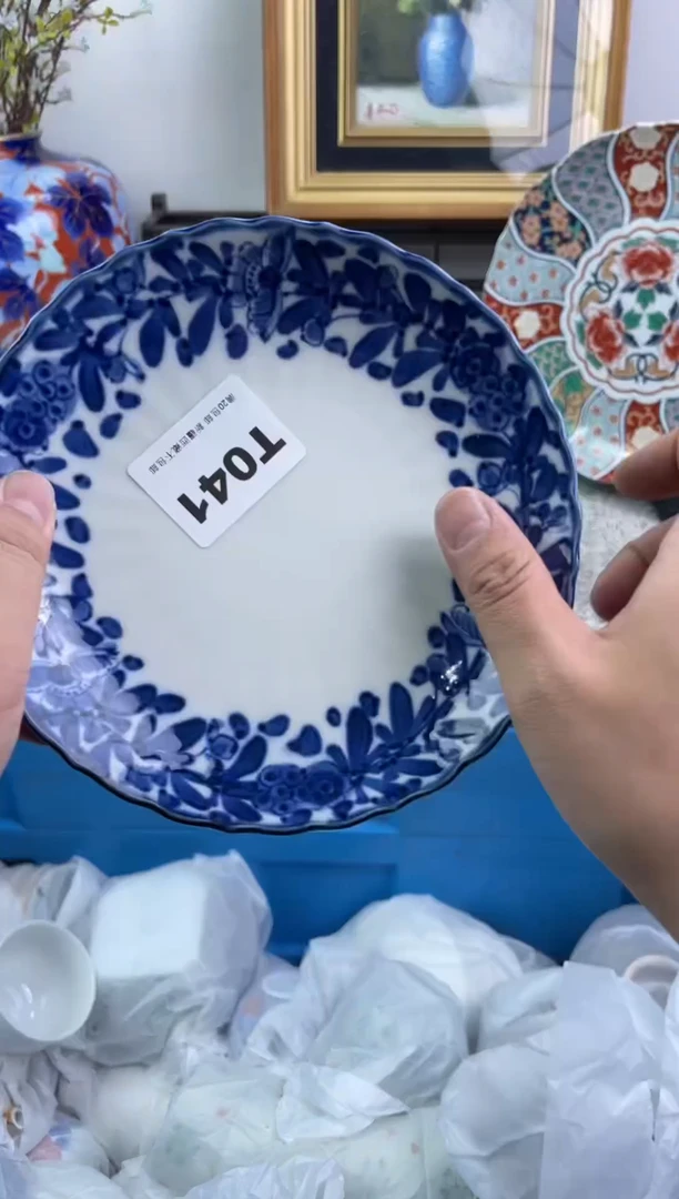 瓷片栀***开041-T-