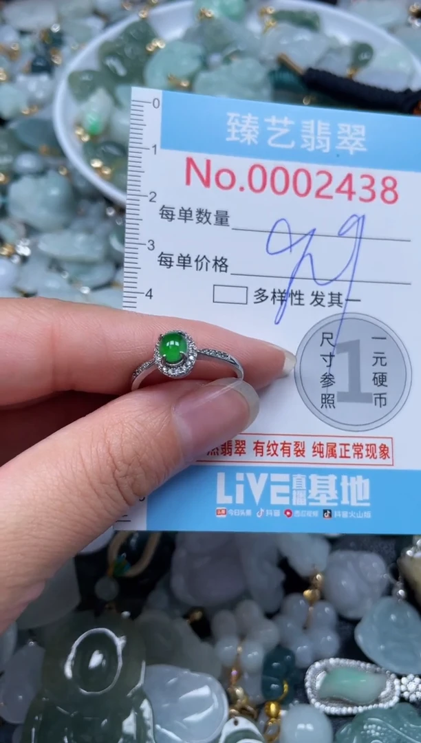 颈饰未镶嵌翡翠2438