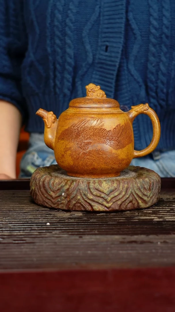 宜兴原矿紫砂壶茶壶宜兴原矿紫砂壶茶壶350C