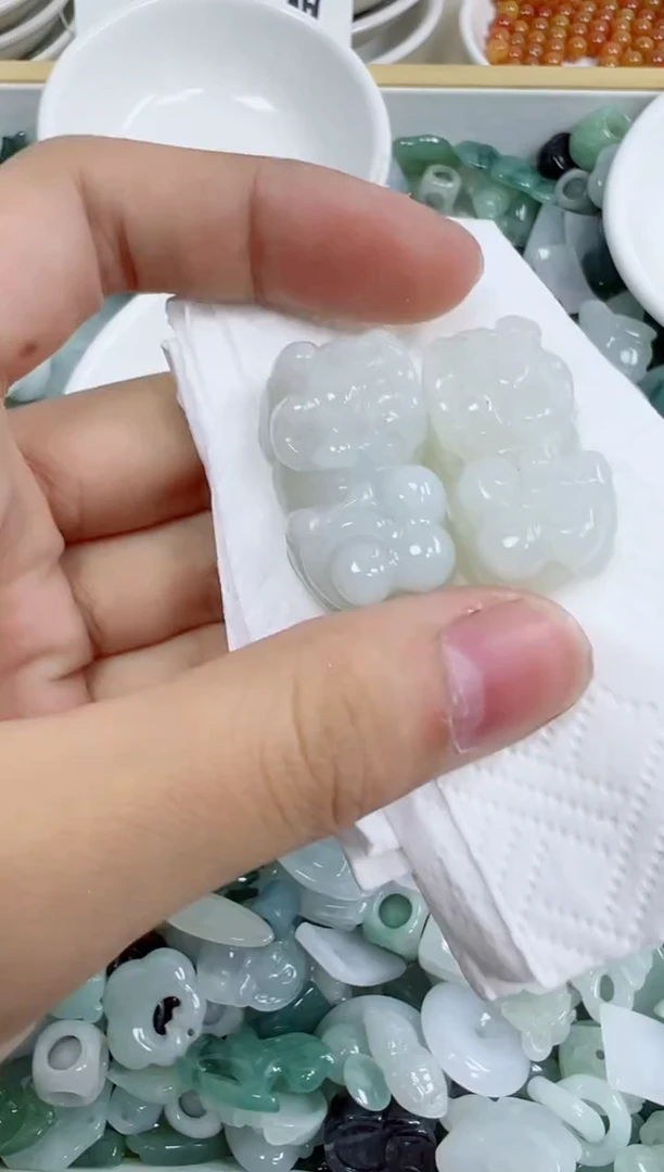 散珠翡翠911号链接，A货翡翠