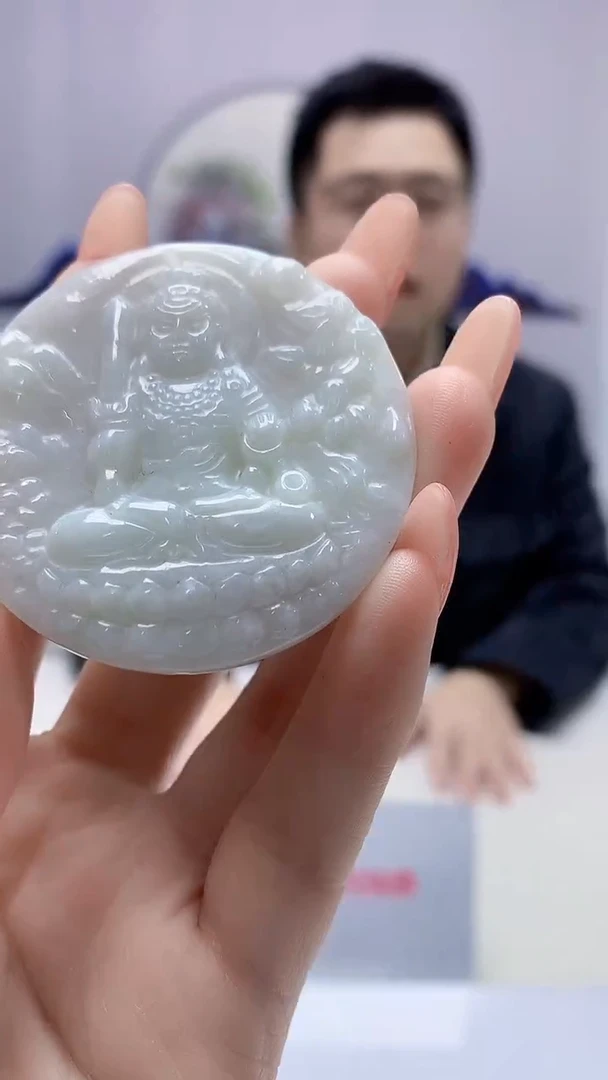 【闪购商品】翡翠颈饰未镶嵌5153DD-jj122不动