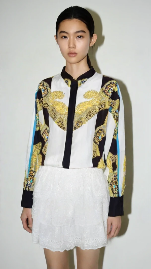 95新 Hermes/爱马仕 经典印花衬衫外套/bb165