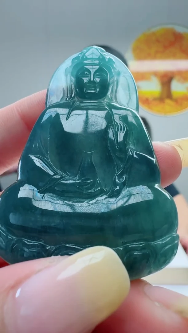 翡翠未镶嵌颈饰多样性随机发其一