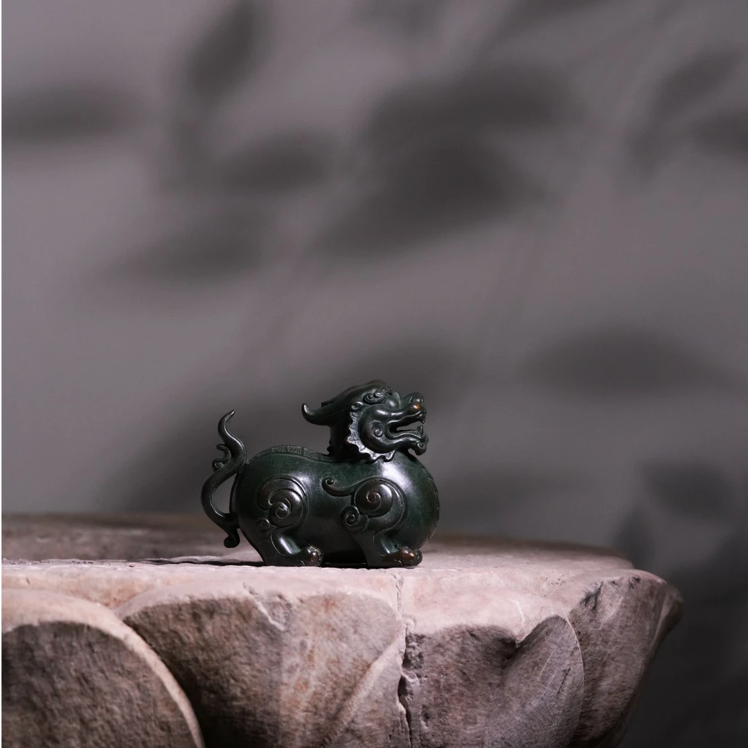 冠丞恭造【招财貔貅】巧生炉宣德炉熏香炉工艺品文创桌面