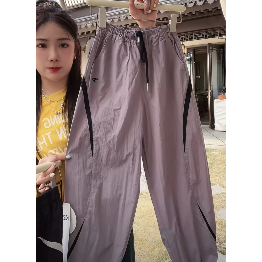 【丫丫童品】2025夏季新款女中童a标束脚裤休闲裤-K260