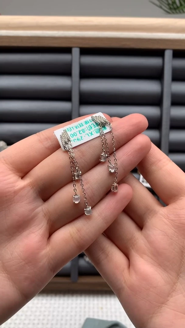 银S925镶嵌戒指翡翠M*y耳饰