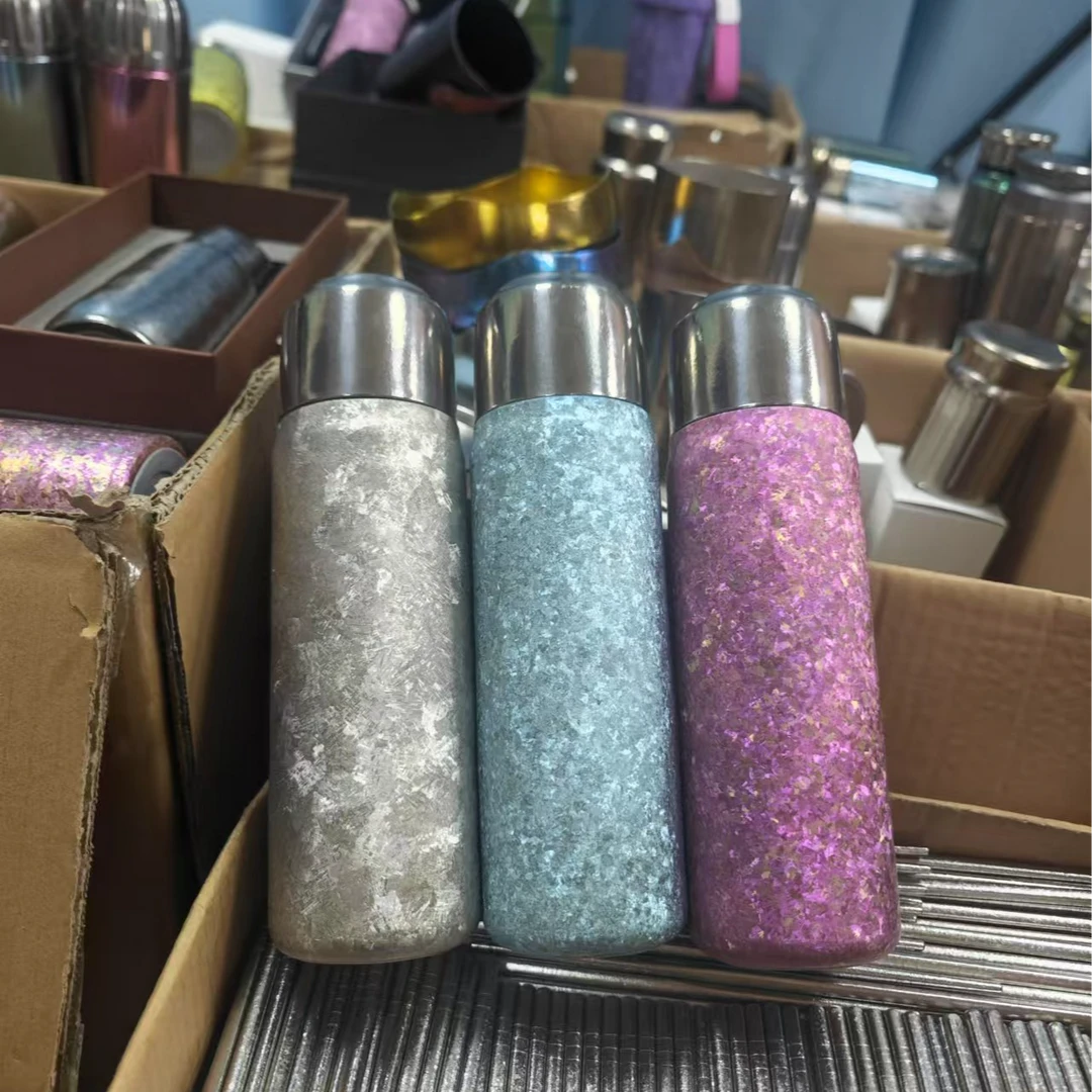 480ML弹跳盖纯钛保温杯